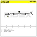 RIDEX ABS-anturi 412W0130