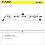 RIDEX ABS-anturi 412W0175
