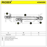 RIDEX ABS-givare 412W0293