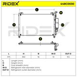 RIDEX Конденсатор, кондиционер 448C0030