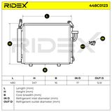 RIDEX Kondensators, Gaisa kond. sistēma 448C0123