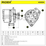 RIDEX Генератор 4G0224