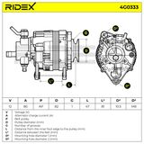 RIDEX Генератор 4G0333