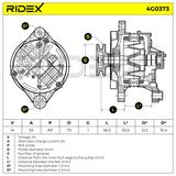 RIDEX Генератор 4G0373
