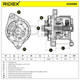 RIDEX Генератор 4G0566