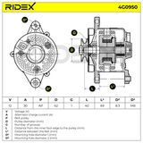 RIDEX Генератор 4G0950