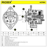 RIDEX Генератор 4G1186