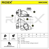 RIDEX Tändspole 689C0096