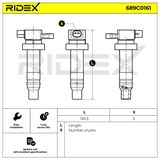 RIDEX Süütepool 689C0161