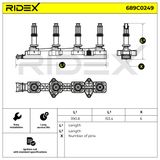 RIDEX Катушка зажигания 689C0249