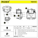 RIDEX Bromsok 78B1020