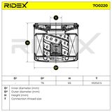 RIDEX Oljefilter 7O0220