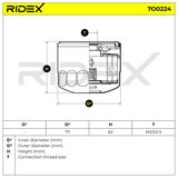 RIDEX Oljefilter 7O0224