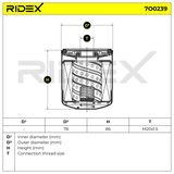 RIDEX Eļļas filtrs 7O0239