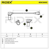 RIDEX Датчик импульсов 833C0003