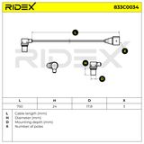 RIDEX Датчик импульсов 833C0034