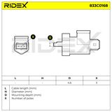 RIDEX Датчик импульсов 833C0168