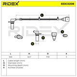 RIDEX Датчик импульсов 833C0208
