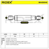 RIDEX Амортизатор 854S0049
