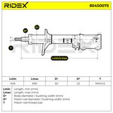 RIDEX Амортизатор 854S0075