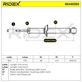 RIDEX Stötdämpare 854S0350