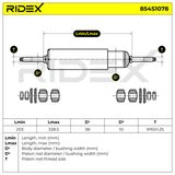 RIDEX Stötdämpare 854S1078