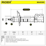 RIDEX Амортизатор 854S1203