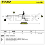 RIDEX Amortisaator 854S1319