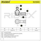 RIDEX Raidetangon pää 914T0023