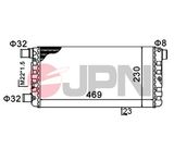 JPN Радиатор, охлаждение двигателя 60C9016-JPN