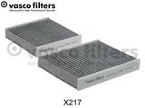 DAVID VASCO Filter, kupéventilation X217