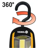 VOREL COB LED -käsivalaisin 82726