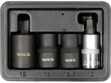 YATO Viisikulmainen Jarrusatulahylsy- ja Kärkisarja 1/2" YT-06806