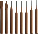 Triumf professional tools® Meisseli- ja Tuurnasarja, 8-osainen 23028