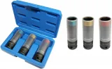 Triumf professional tools® Rataste löökpadrunite komplekt 17-19-21 mm kaitsekatetega 30521