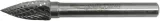 Triumf professional tools® Sylinterimäinen Jyrsinterä 6 mm Varrella 37010