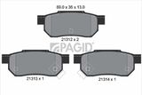PAGID Комплект тормозных колодок, дисковый тормоз T0034N
