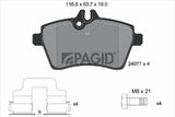 PAGID Комплект тормозов, дисковый тормозной механизм T1453N-54319N-00