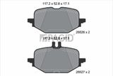 PAGID Комплект тормозных колодок, дисковый тормоз T2961N