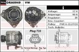 Delco Remy Generator DRA0949