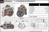 Delco Remy Стартер RAS34014
