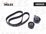 MILES Комплект ремня ГРМ AB08028