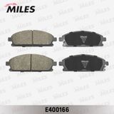 MILES Комплект тормозных колодок, дисковый тормоз E400166