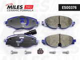 MILES Комплект тормозных колодок, дисковый тормоз E500376