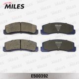 MILES Комплект тормозных колодок, дисковый тормоз E500392