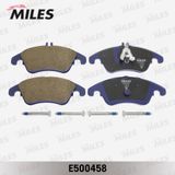 MILES Комплект тормозных колодок, дисковый тормоз E500458