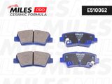 MILES Комплект тормозных колодок, дисковый тормоз E510062