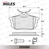 MILES Комплект тормозных колодок, дисковый тормоз E510468